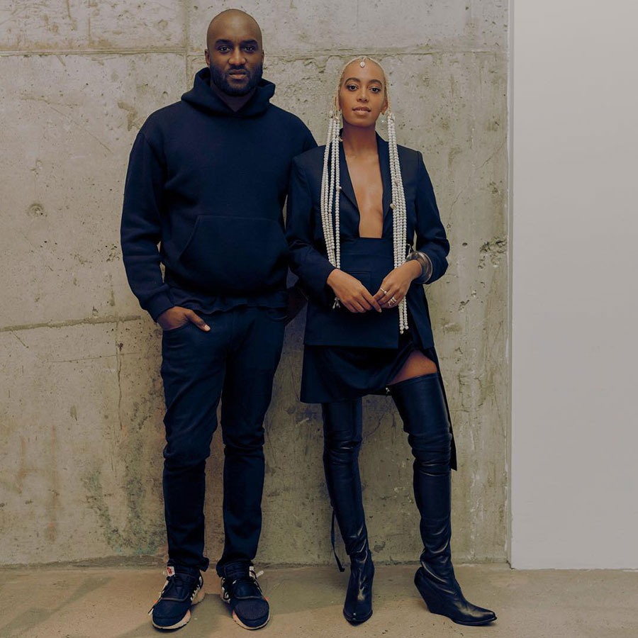 Giant Artists  Micaiah Carter Solange Knowles And Virgil Abloh A