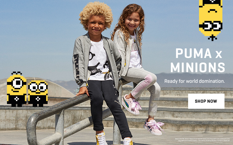 Giant Artists | Todd Cole Puma Kids X Minions Collection