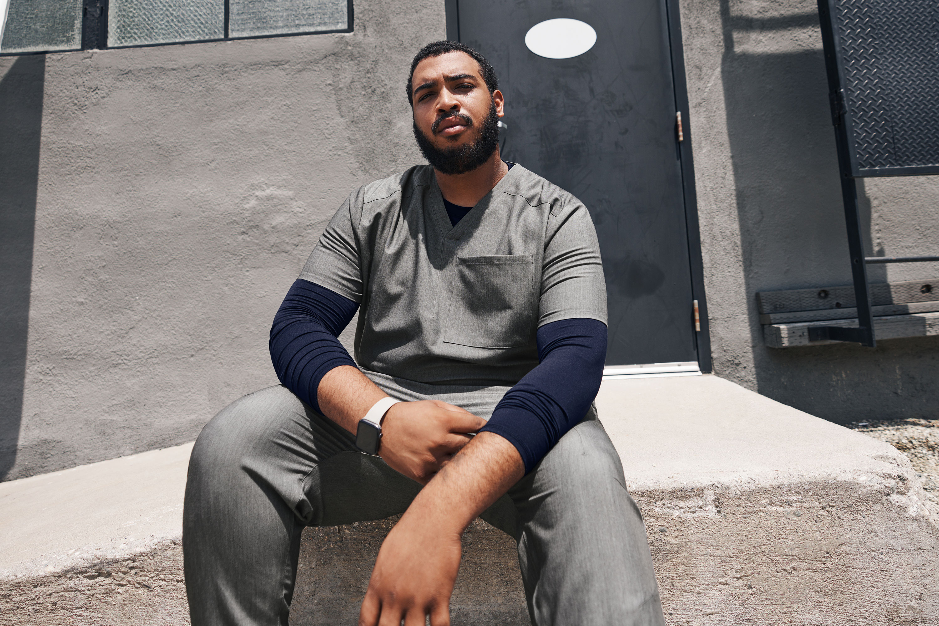 Giant Artists  Marcus Smith Shoots The Brand Launch Of Fabletics Scrubs